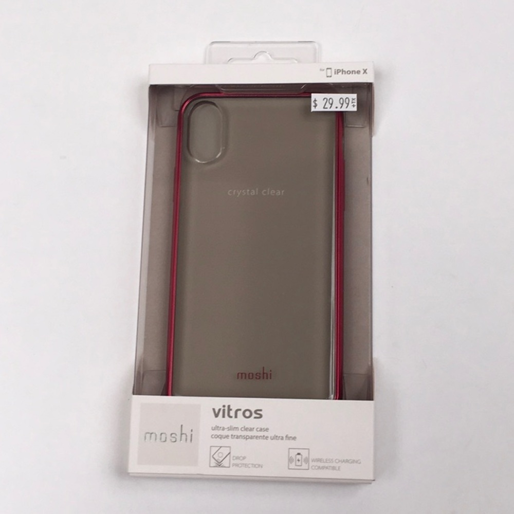 Moshi Vitros ultra-slim Case for iPhone X - clear